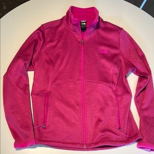 The North Face Pink Full-Zip Jacket